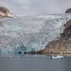 Gletscherreste am Prinz-Christian-Sund auf Grönland