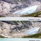 Gletscherrückzug am Nigardsbreen