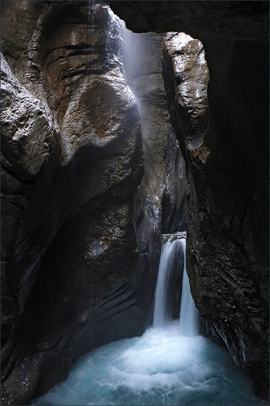 Gletscherschlucht von Günter Hohensträter 