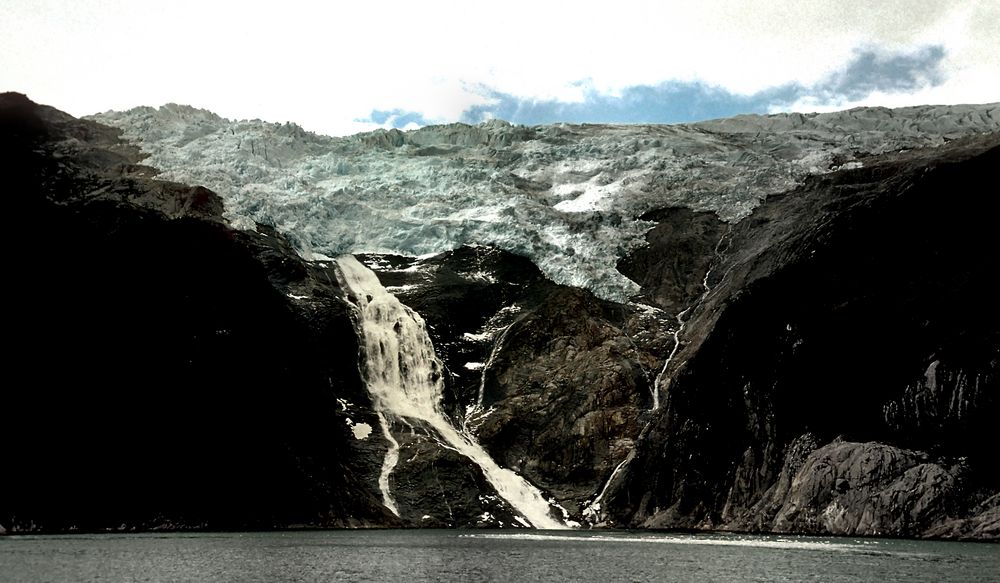 Gletscherschmelze in Patagonien