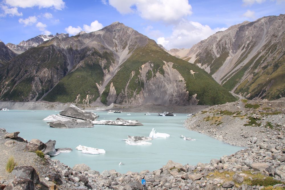 Gletschersee am Mount Cook Foto & Bild fotos, world, spezial Bilder