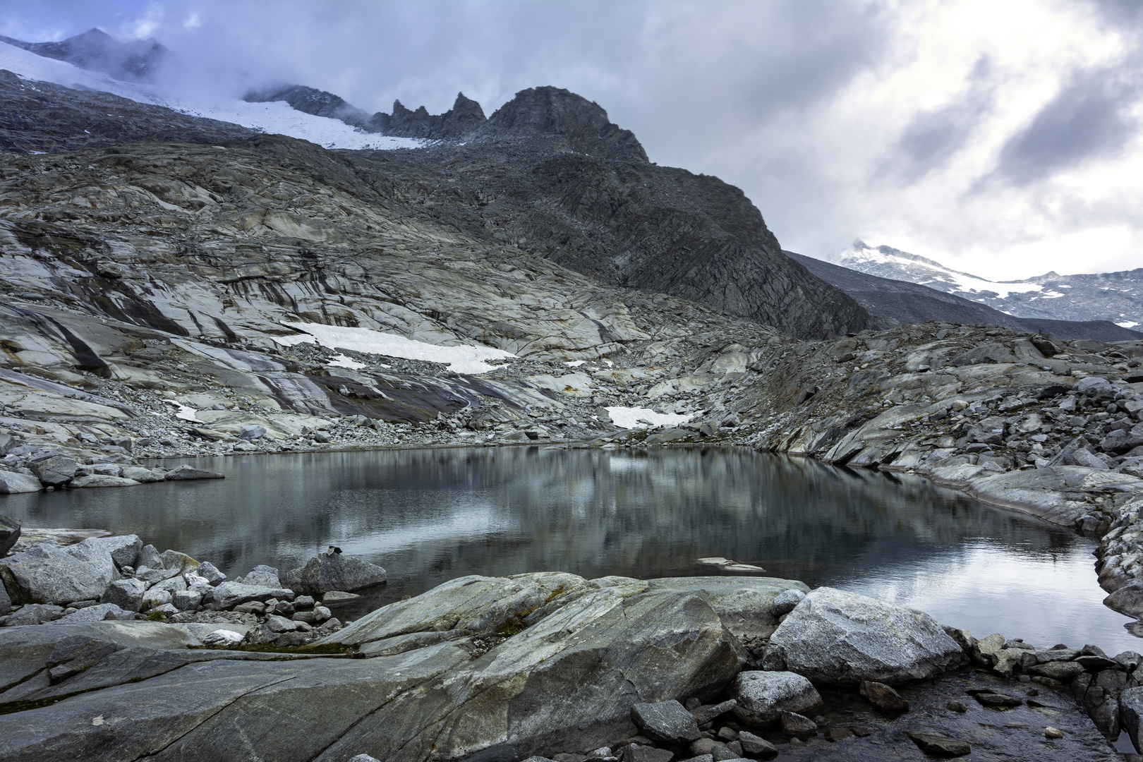 Gletschersee am Neveser Höhenweg - Südtirol