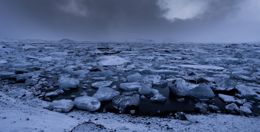 Gletschersee am Vatnajökull