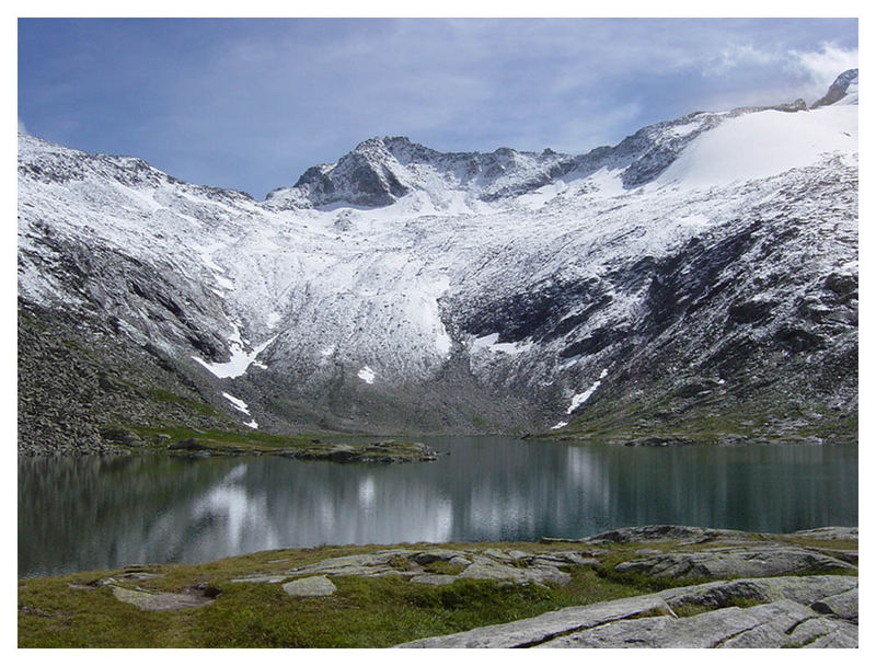 Gletschersee an der Zittauer Hütte