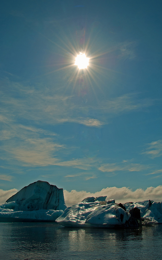 Gletschersee auf Island