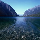 Gletschersee des Folgefonn vor dem Maurangerfjord