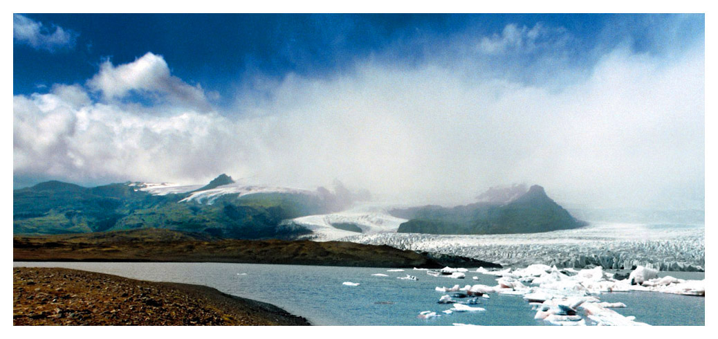 Gletschersee in Island