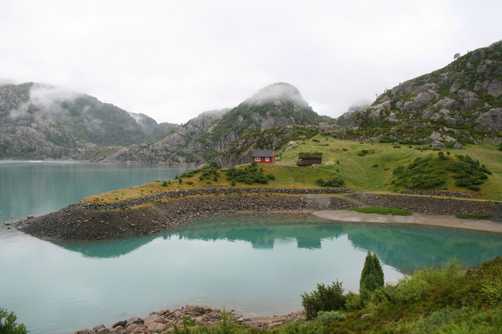 Gletschersee in Norwegen