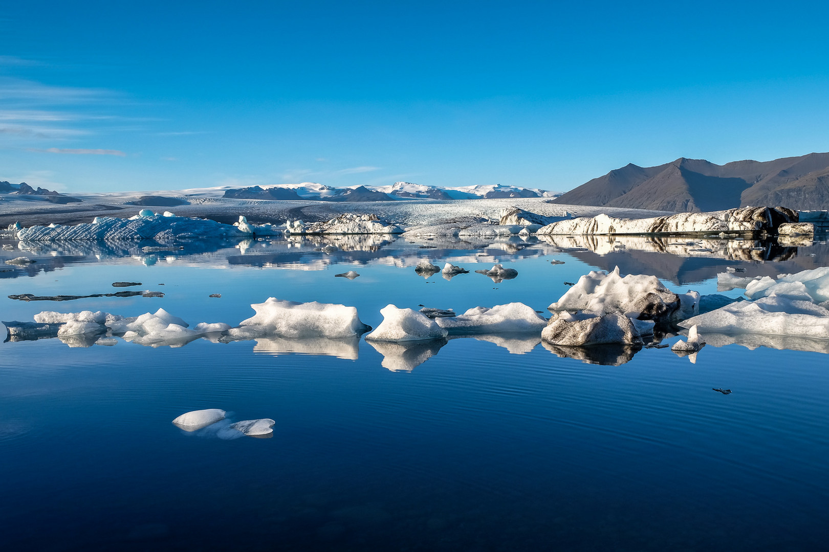 Gletschersee Jökulsárlón in Island I