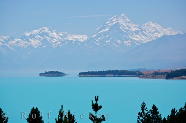 Gletschersee Lake Pukaki Neuseeland