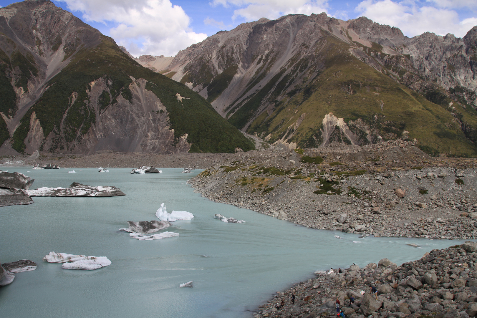 Gletschersee Mount Cook