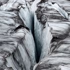 Gletscherspalte im Vatnajökull-Nationalpark