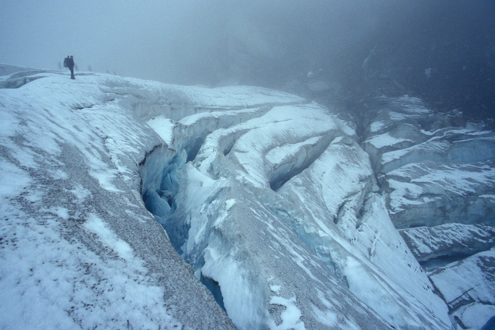 Gletscherspalten