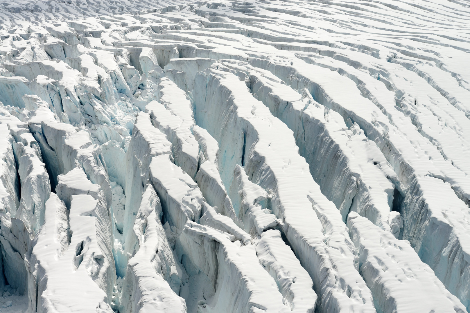 Gletscherspalten 