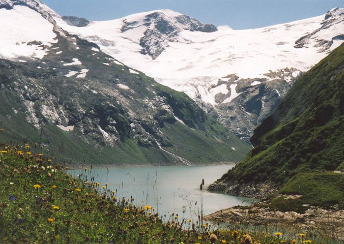 Gletscherstausee Kaprun.