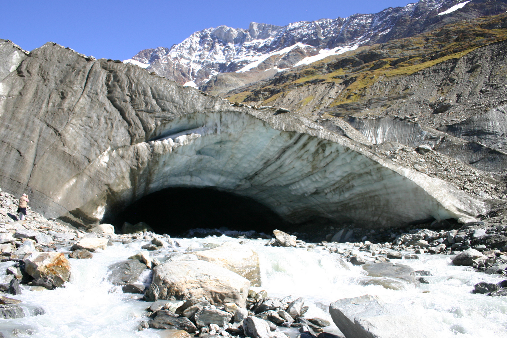 Gletschertor im Wallis