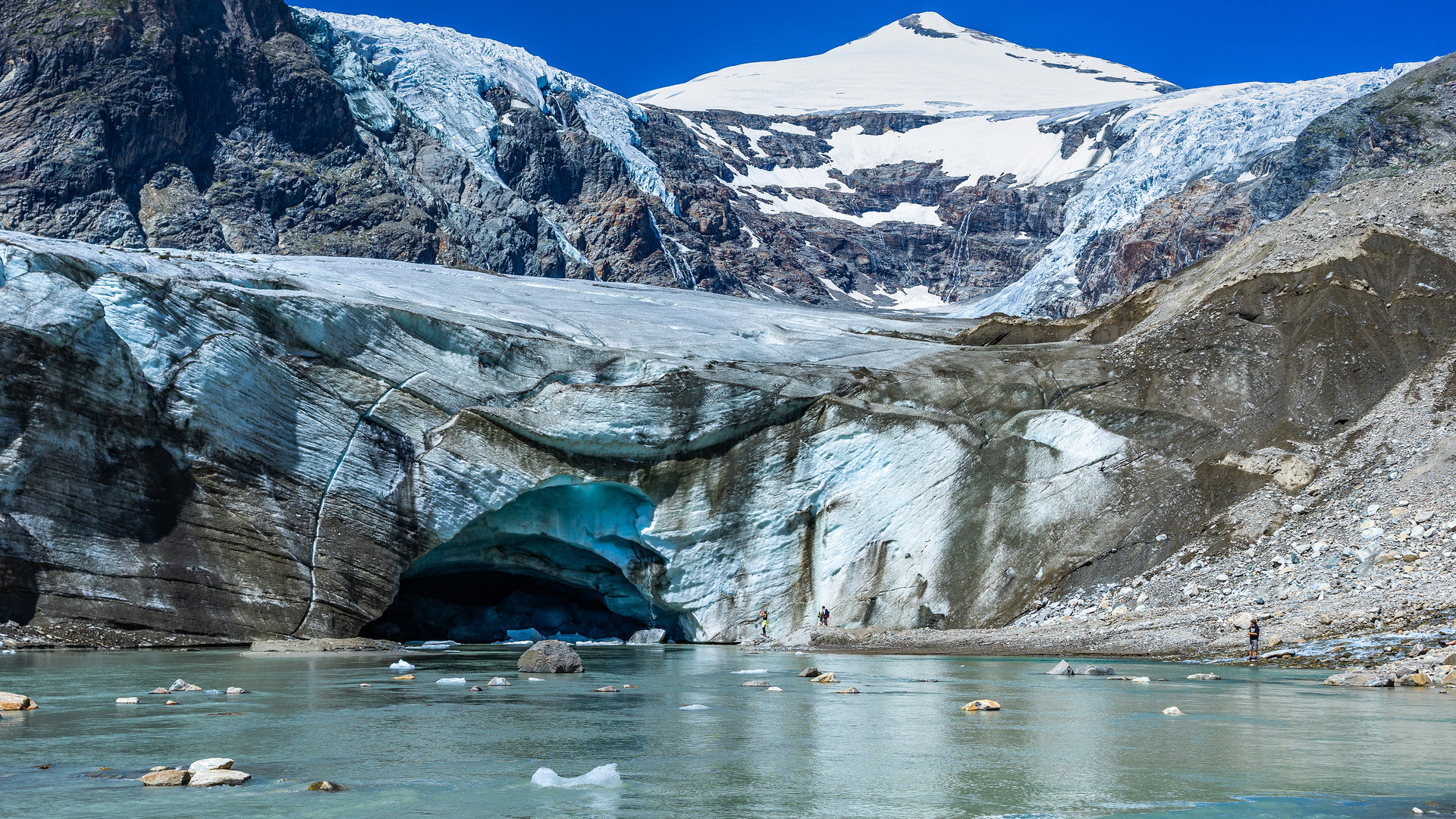 Gletschertor Pasterze Foto &amp; Bild | landschaft, gletscher, berge Bilder ...