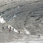 Gletschertouristen