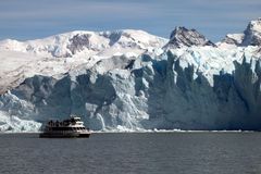 Gletscherwand in Patagonien