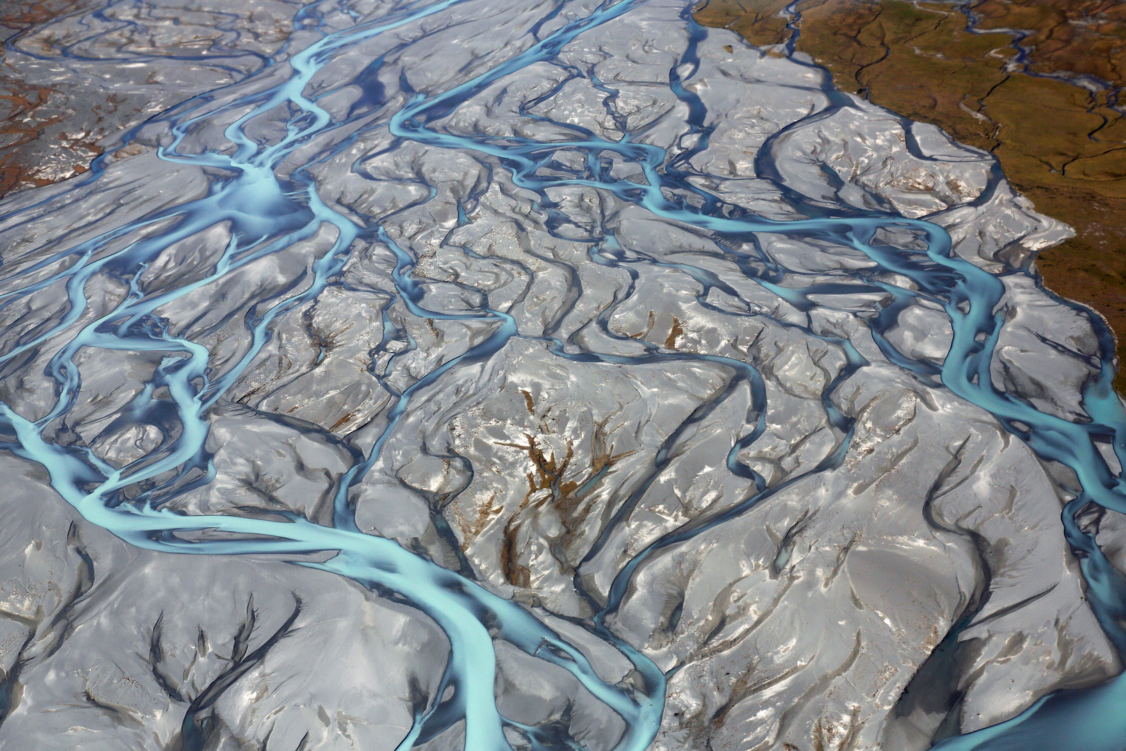 Gletscherwasser am Mount Cook