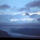 Gletscherwelt des Öraefajökull am Abend