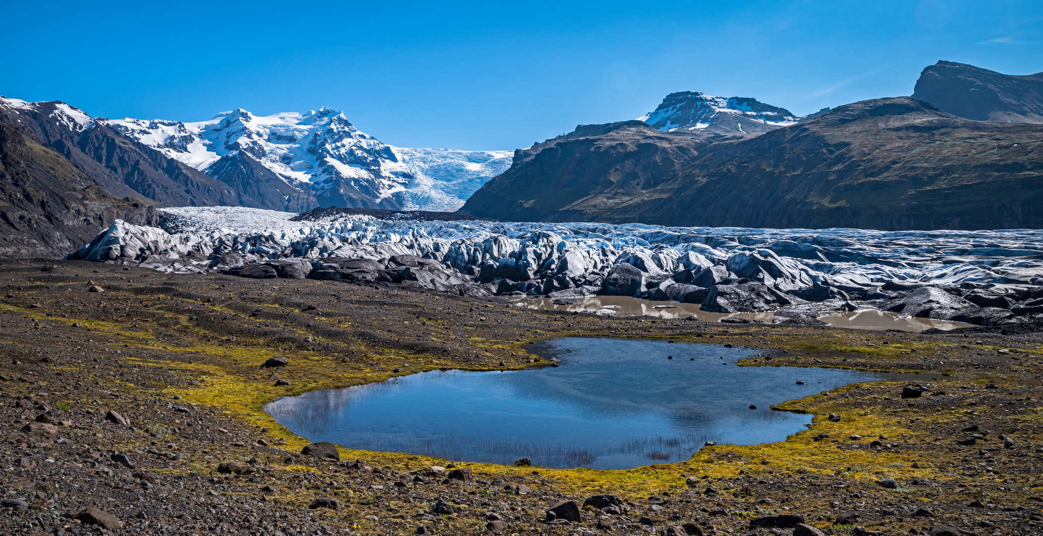 Gletscherwelt in Island