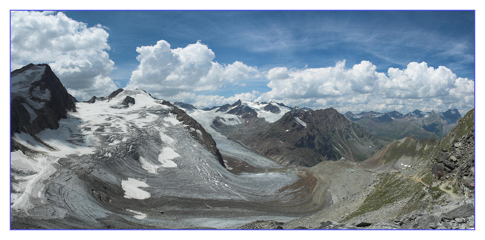 Gletscherwelt in Sölden