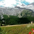 Gletscherwelt über Saas Fee