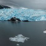 Gletscherzunge am Aialik Glacier in Alaska 