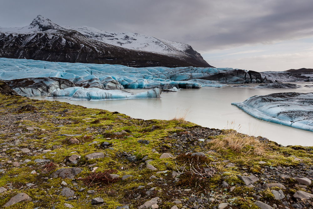 Gletscherzunge bei Skaftafell Iceland