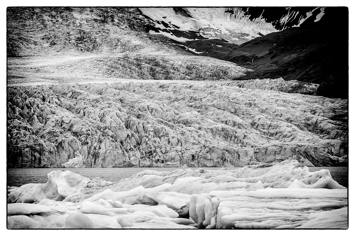 Gletscherzunge des Fjallsjökull