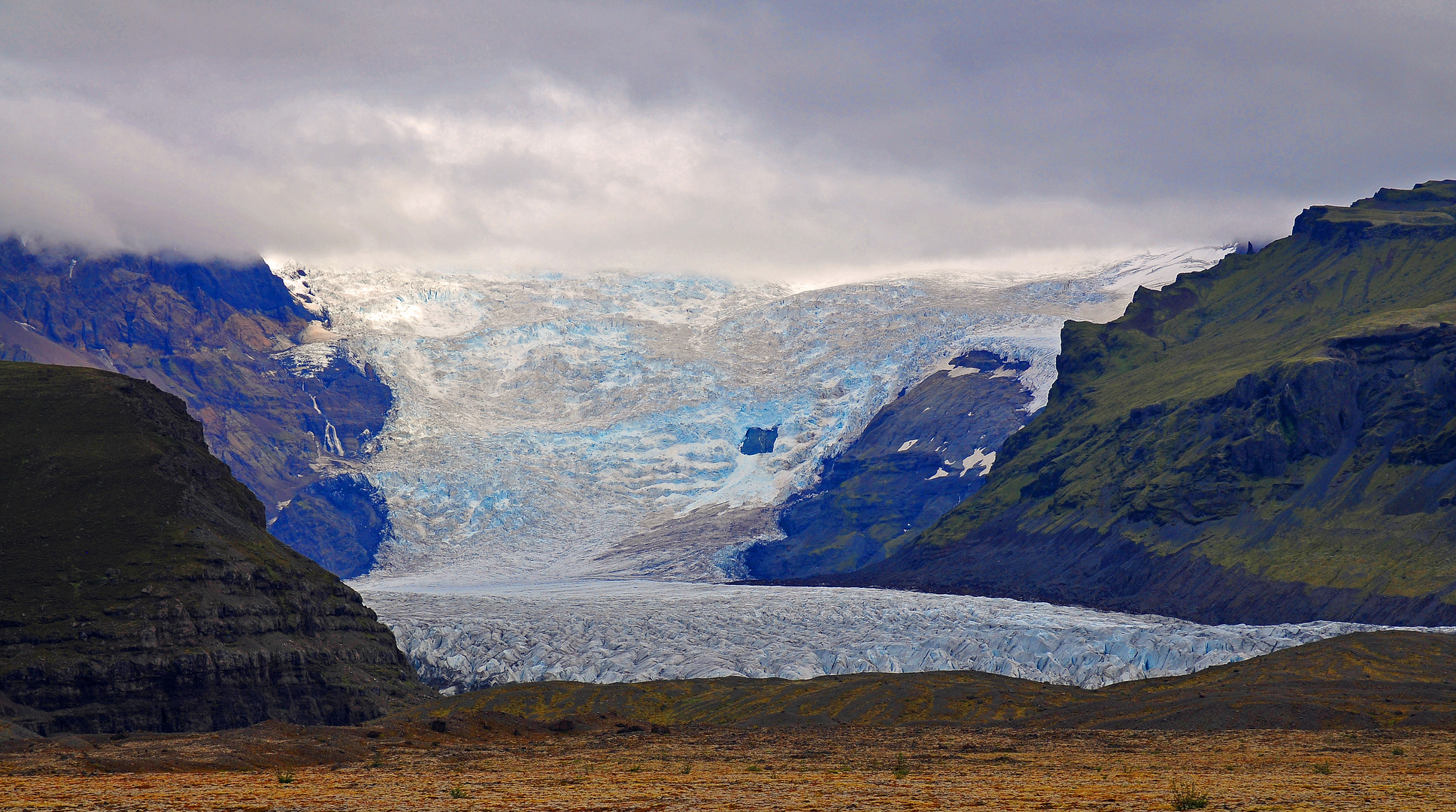 Gletscherzunge des Vatnajökull