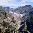 Gletscherzunge grosser Aletschgletscher