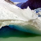 Gletscherzunge vom Briksdalsbreen 2003