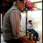 Gli anziani di Santorini