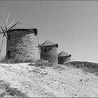 Gli originali mulini a vento di Patmos....