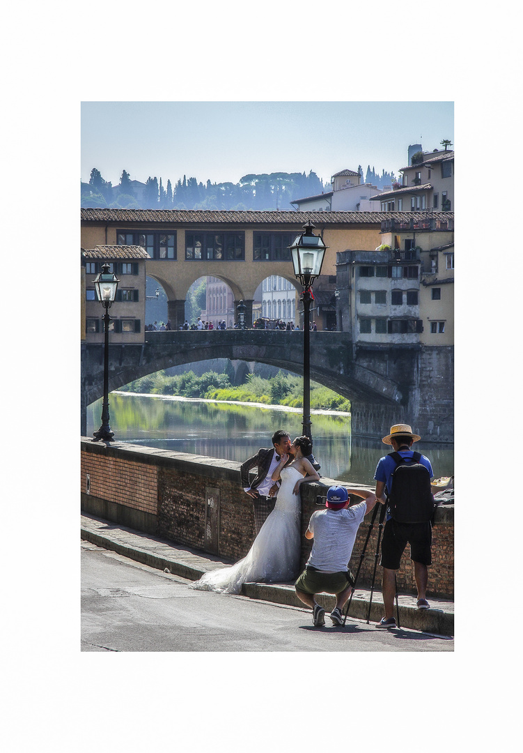 Gli sposini venuti da lontano