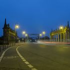 Glienicker Brücke am Morgen