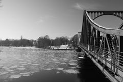 Glienicker Brücke on ice