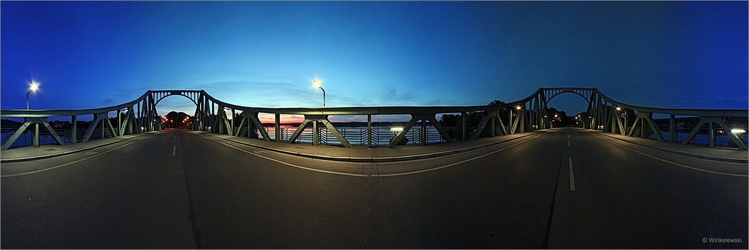 Glienicker Brücke Panorama