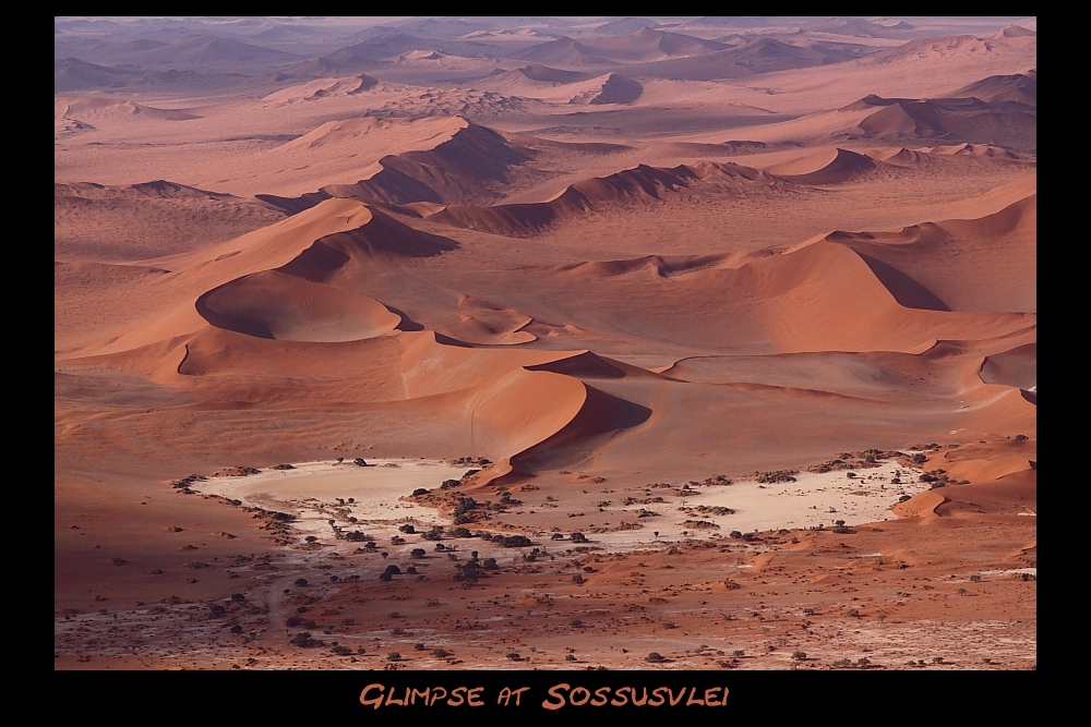 Glimpse at Sossusvlei