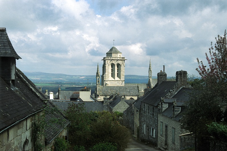 Église St-Ronan in Locronan - Finistere (Bretagne)