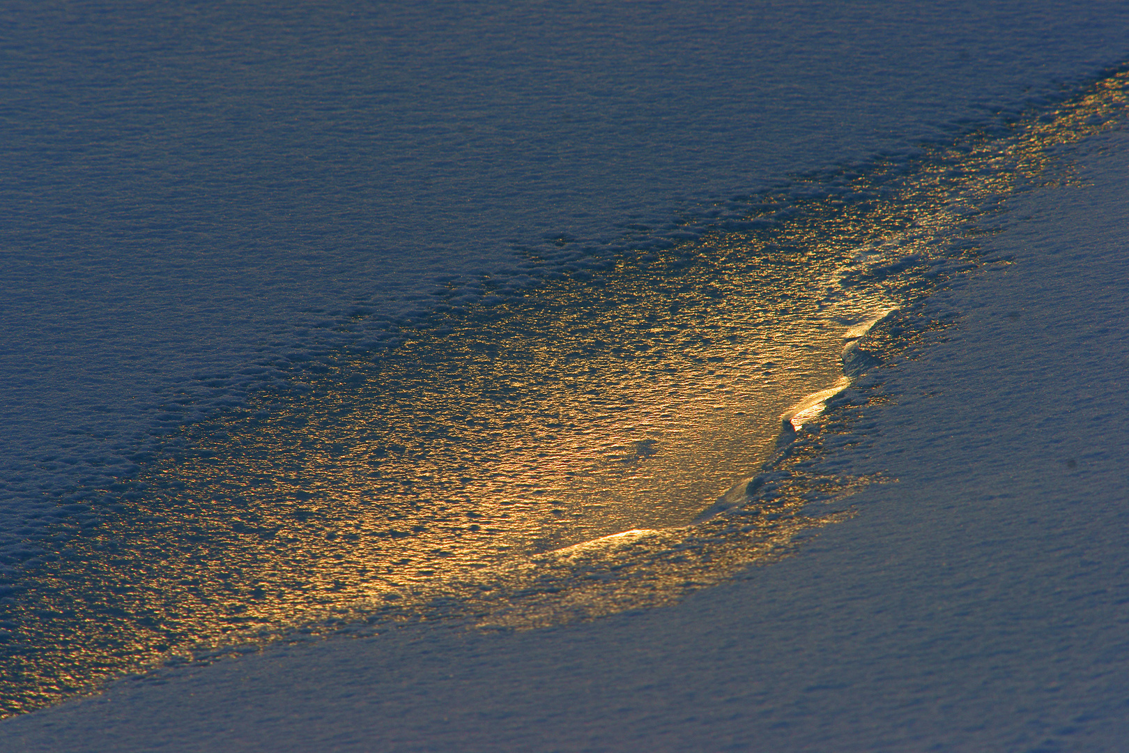 Glitzernde Eiswelt