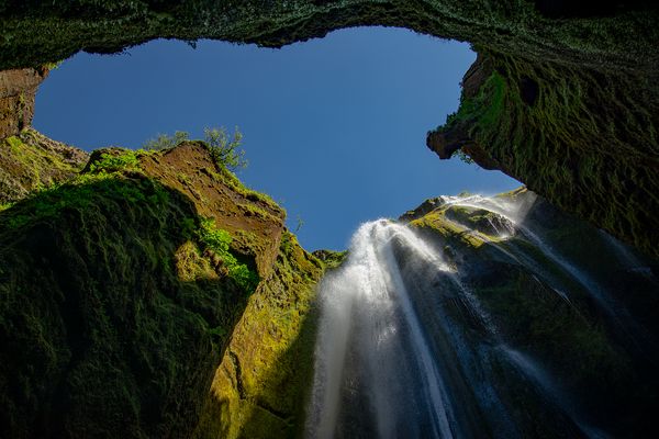 Gljufrabui Wasserfall