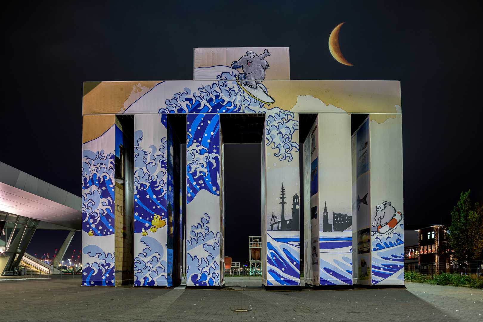 Global Gate Hamburg 4 Otto Waalkes Foto & Bild deutschland, europe