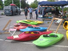 Globepaddlertestival in Hüningen