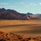 Globo sobre el desierto de Namib