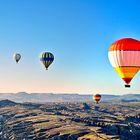 Globos en el cielo de Turquia