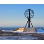 Globus am Nordkapp