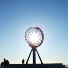 Globus am Nordkapp